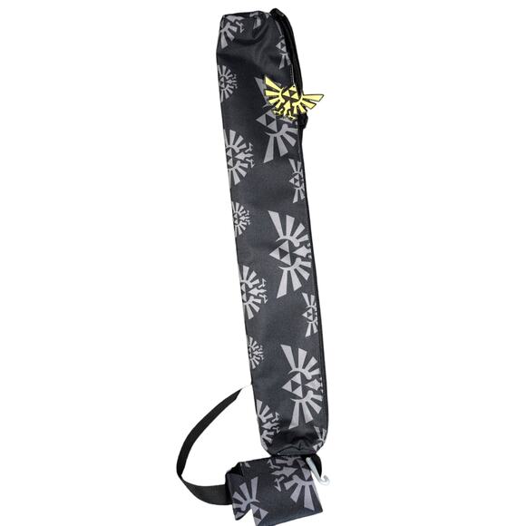 NEW Legend of Zelda Insulated Tube 5 Can Cooler Shoulder Sling Bag w/ Koozie - Picture 2 of 7